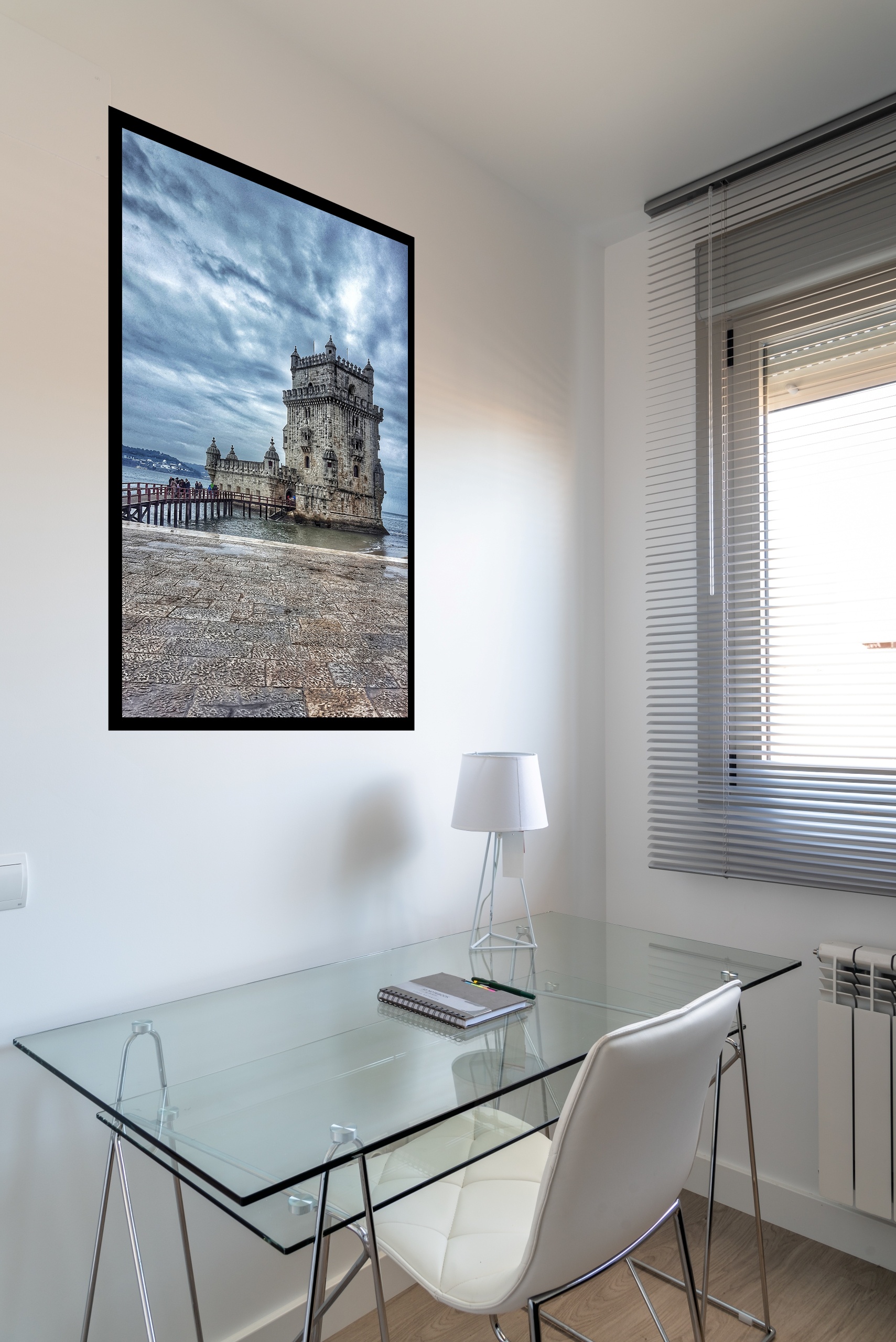 Quadro Decorativo Lisboa Portugal Torre de Belém - 70x50 cm