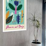 Quadro Decorativo Mainau Flower Market - 70x50 cm