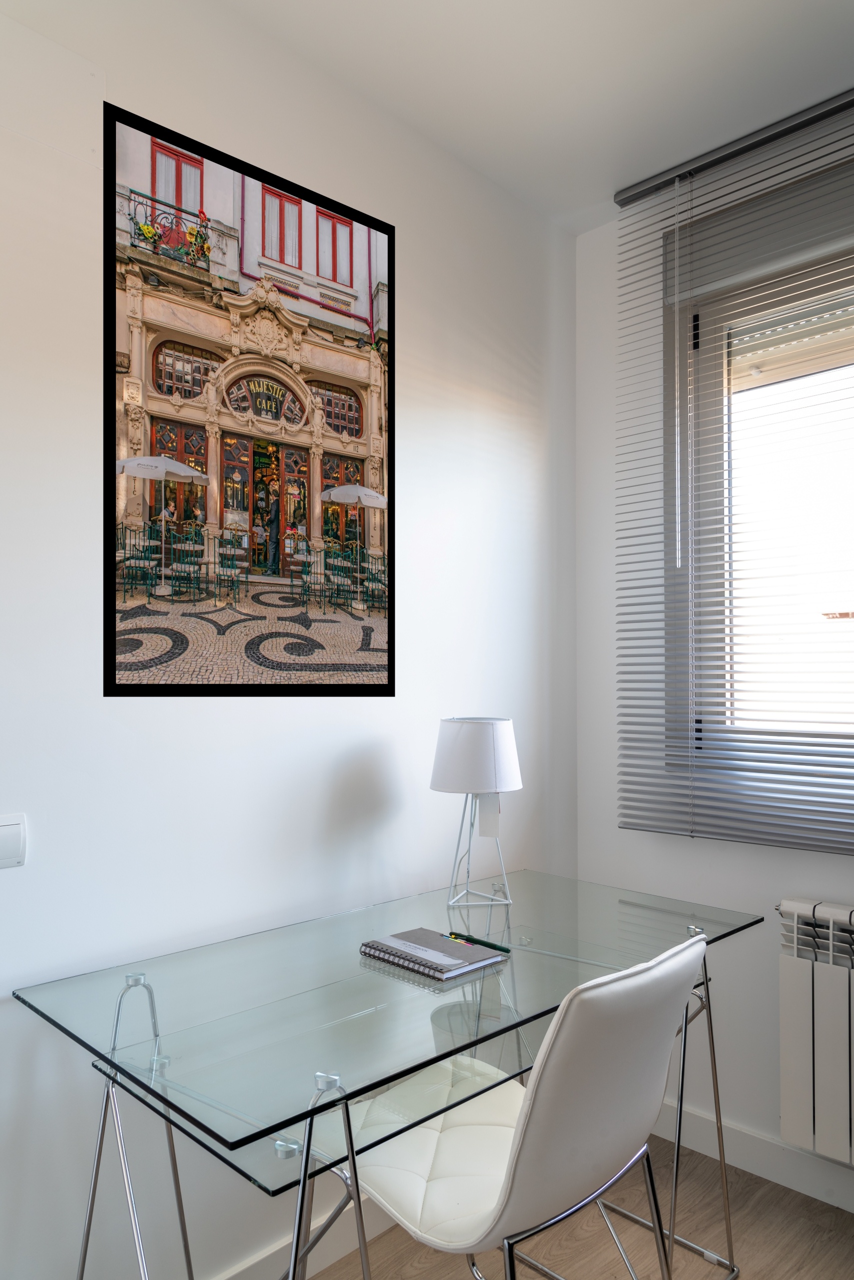 Quadro Decorativo Majestic Cafe Porto Portugal - 70x50 cm
