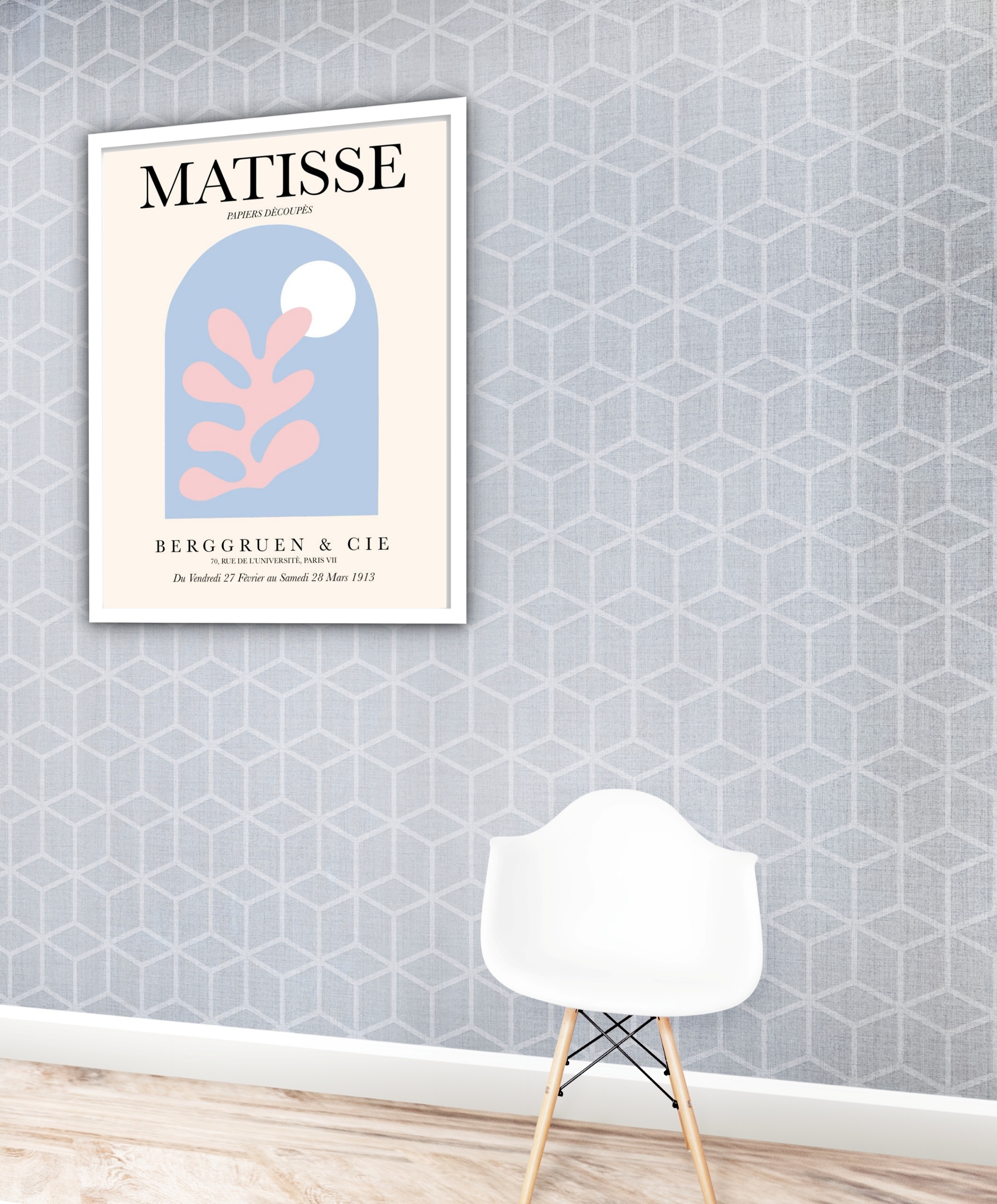 Quadro Decorativo Matisse Berggruen e Cie - 70x50 cm