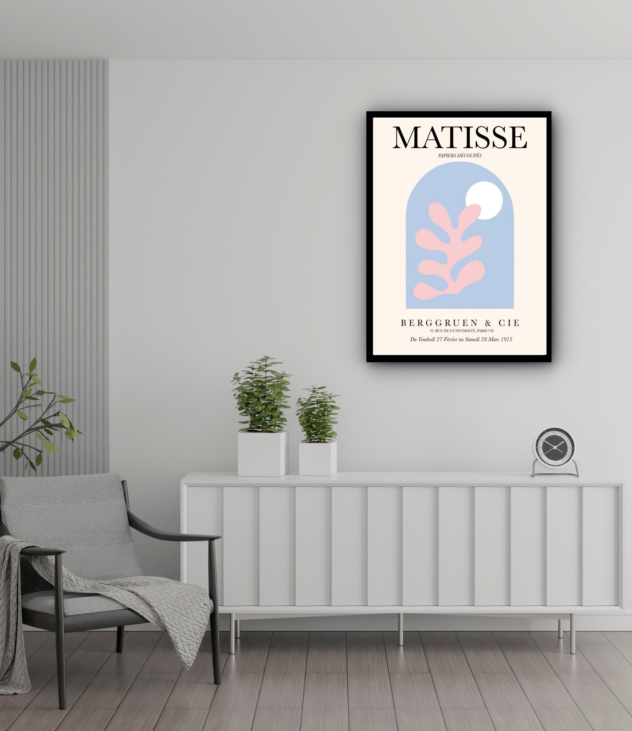 Quadro Decorativo Matisse Berggruen e Cie - 70x50 cm