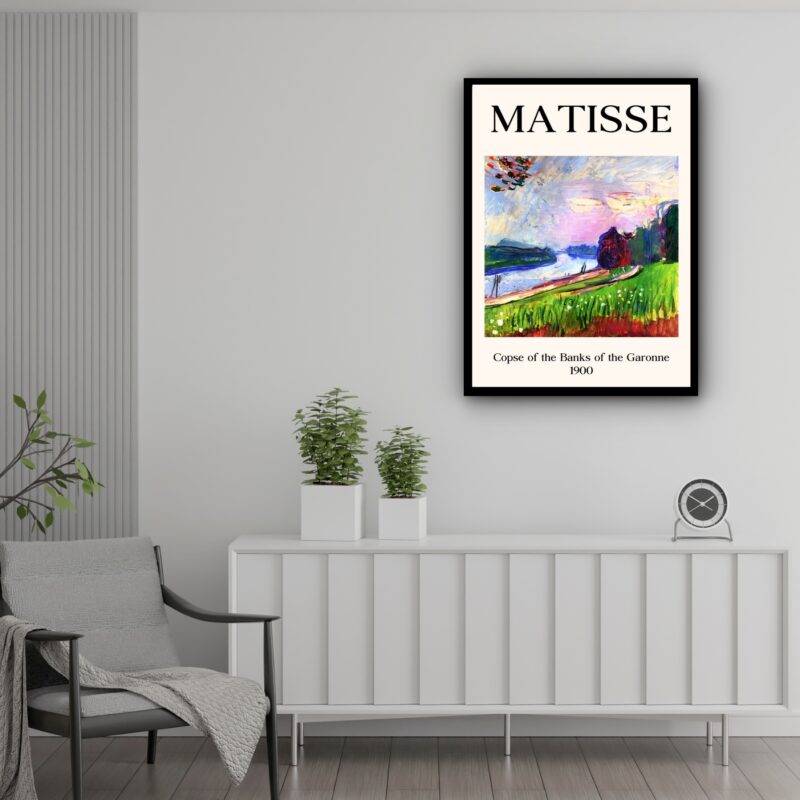 Quadro Decorativo Matisse Bosque - 70x50 cm