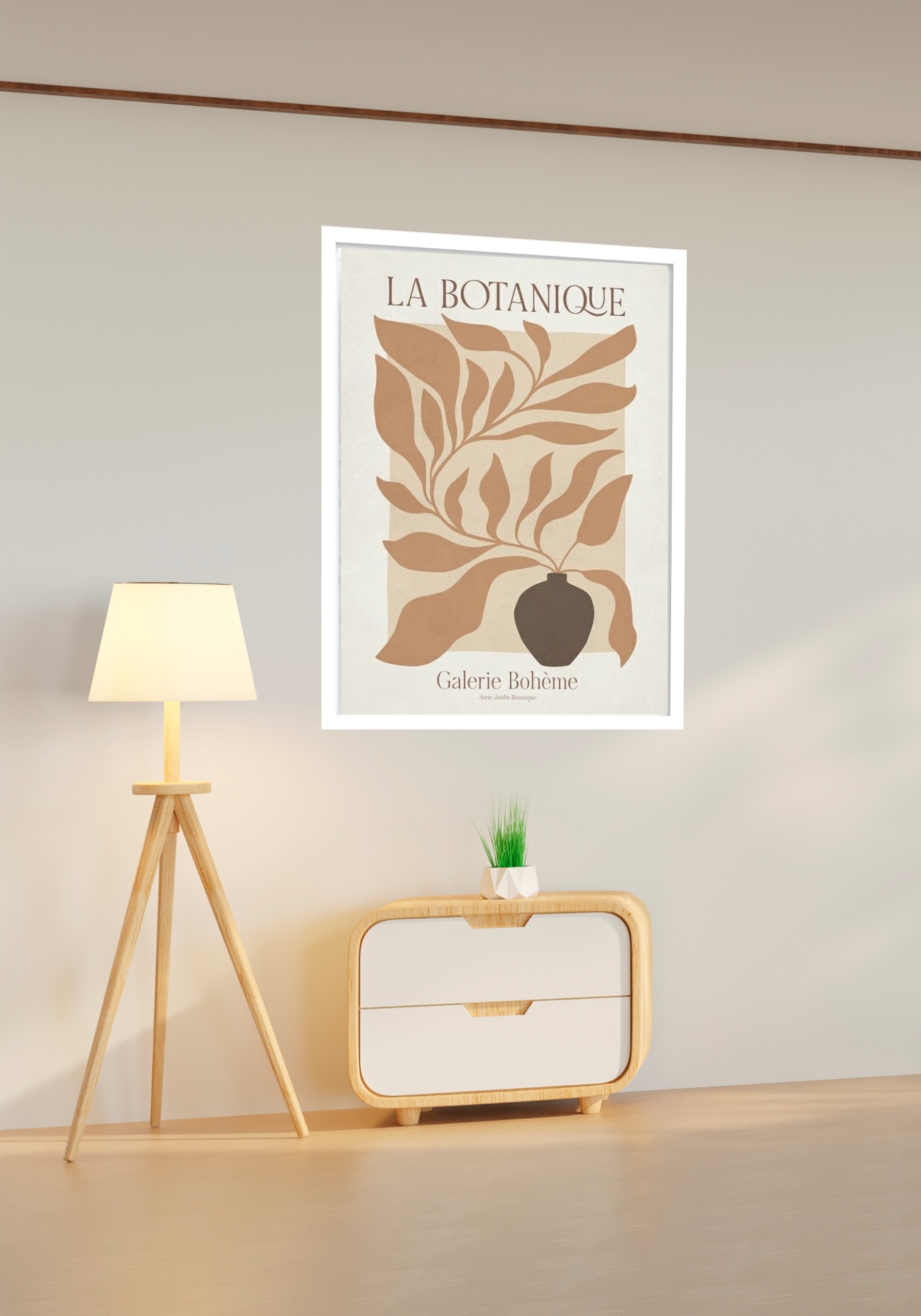 Quadro Decorativo Matisse Botânica - 70x50 cm