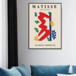 Quadro Decorativo Matisse Colorido 2014 - 70x50 cm