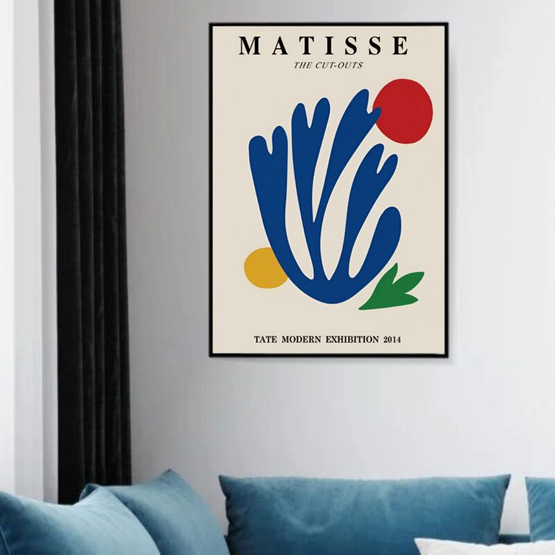 Quadro Decorativo Matisse Cores 2014 - 70x50 cm