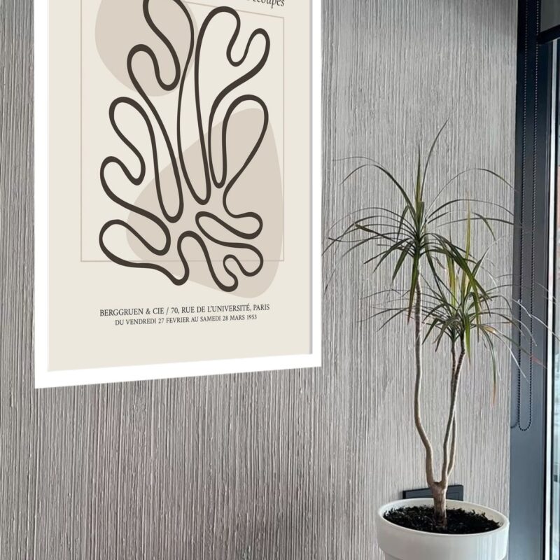 Quadro Decorativo Matisse Cut-Outs Nude Form - 70x50 cm