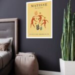 Quadro Decorativo Matisse Dança Corais - 70x50 cm