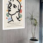 Quadro Decorativo Matisse Face Mulher - 70x50 cm