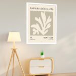 Quadro Decorativo Matisse Folha Terra - 70x50 cm