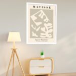 Quadro Decorativo Matisse Formas Terra - 70x50 cm