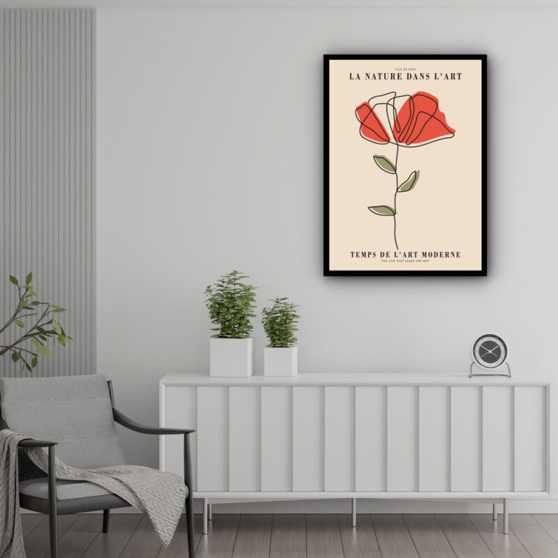 Quadro Decorativo Matisse La Nature Dans L'Art - 70x50 cm