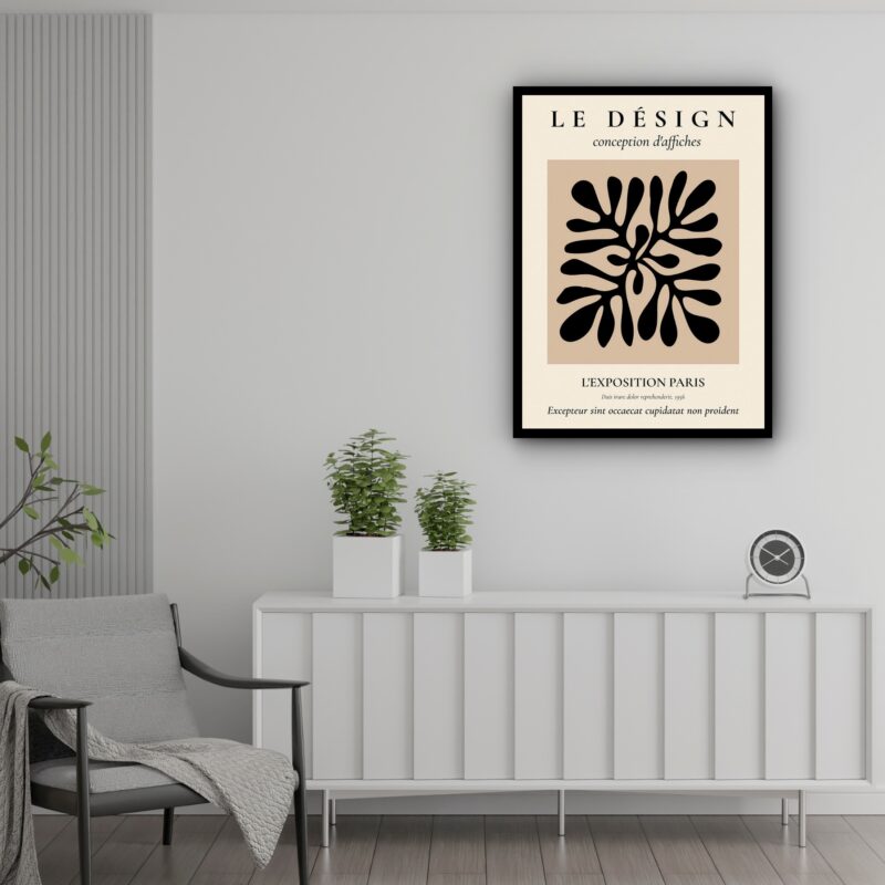 Quadro Decorativo Matisse Le Design - 70x50 cm