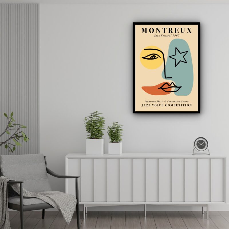 Quadro Decorativo Matisse Montreux - 70x50 cm