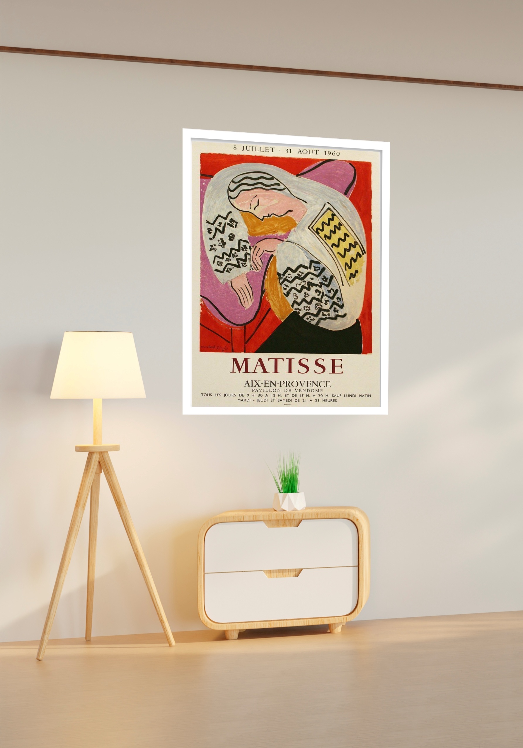 Quadro Decorativo Matisse Provence - 70x50 cm