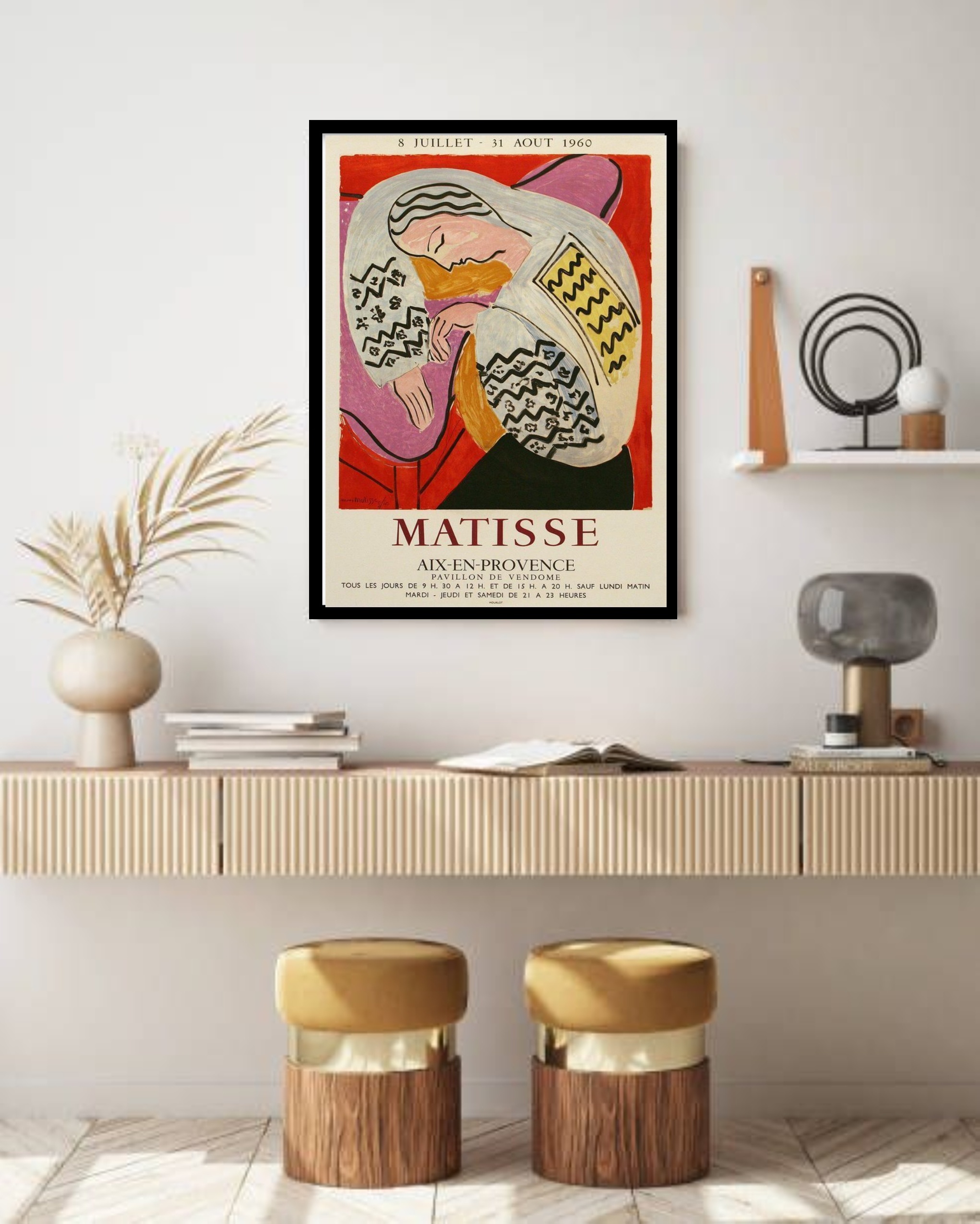 Quadro Decorativo Matisse Provence - 70x50 cm