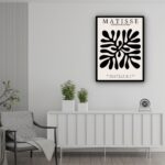 Quadro Decorativo Matisse The Cut-Outs Black - 70x50 cm