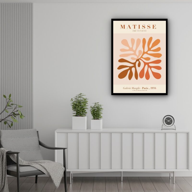 Quadro Decorativo Matisse The Cut-Outs Terra - 70x50 cm