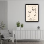 Quadro Decorativo Matisse The Essence Of Line - 70x50 cm