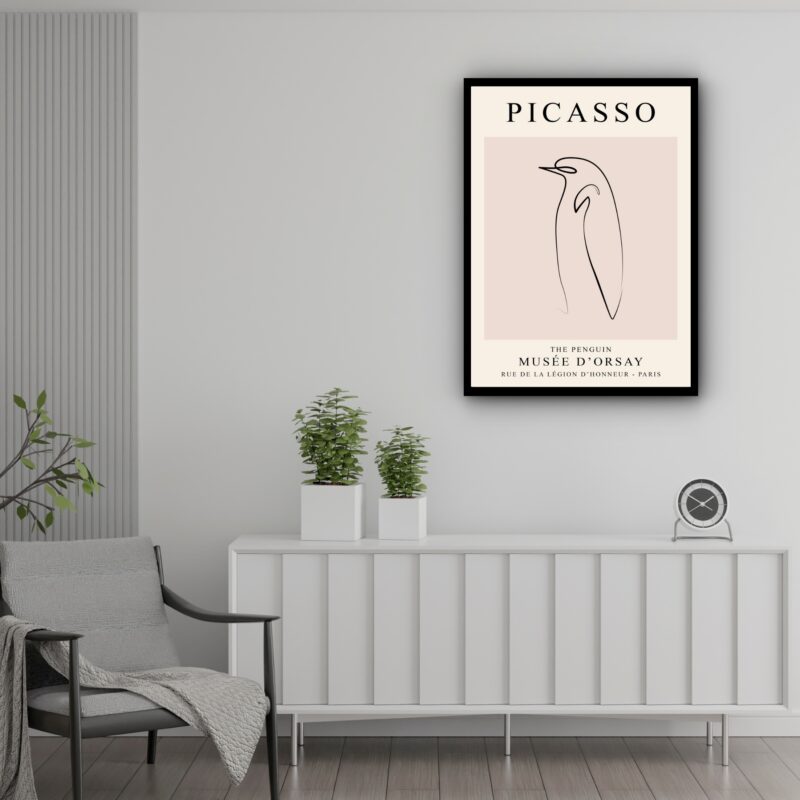 Quadro Decorativo Matisse The Penguin - 70x50 cm