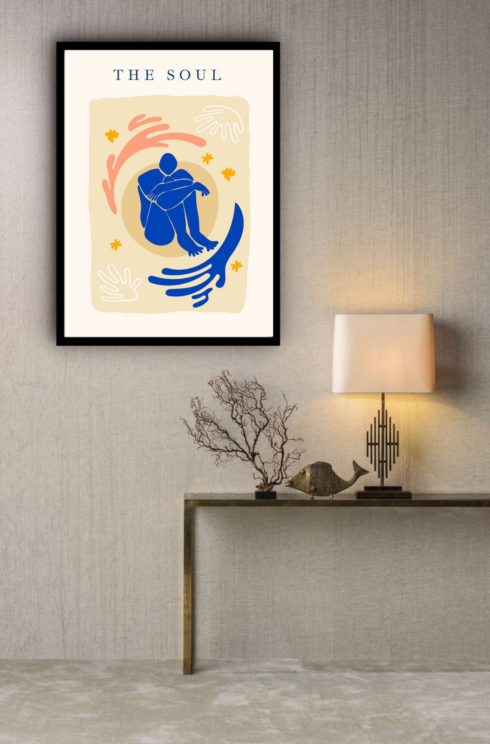 Quadro Decorativo Matisse The Soul - 70x50 cm