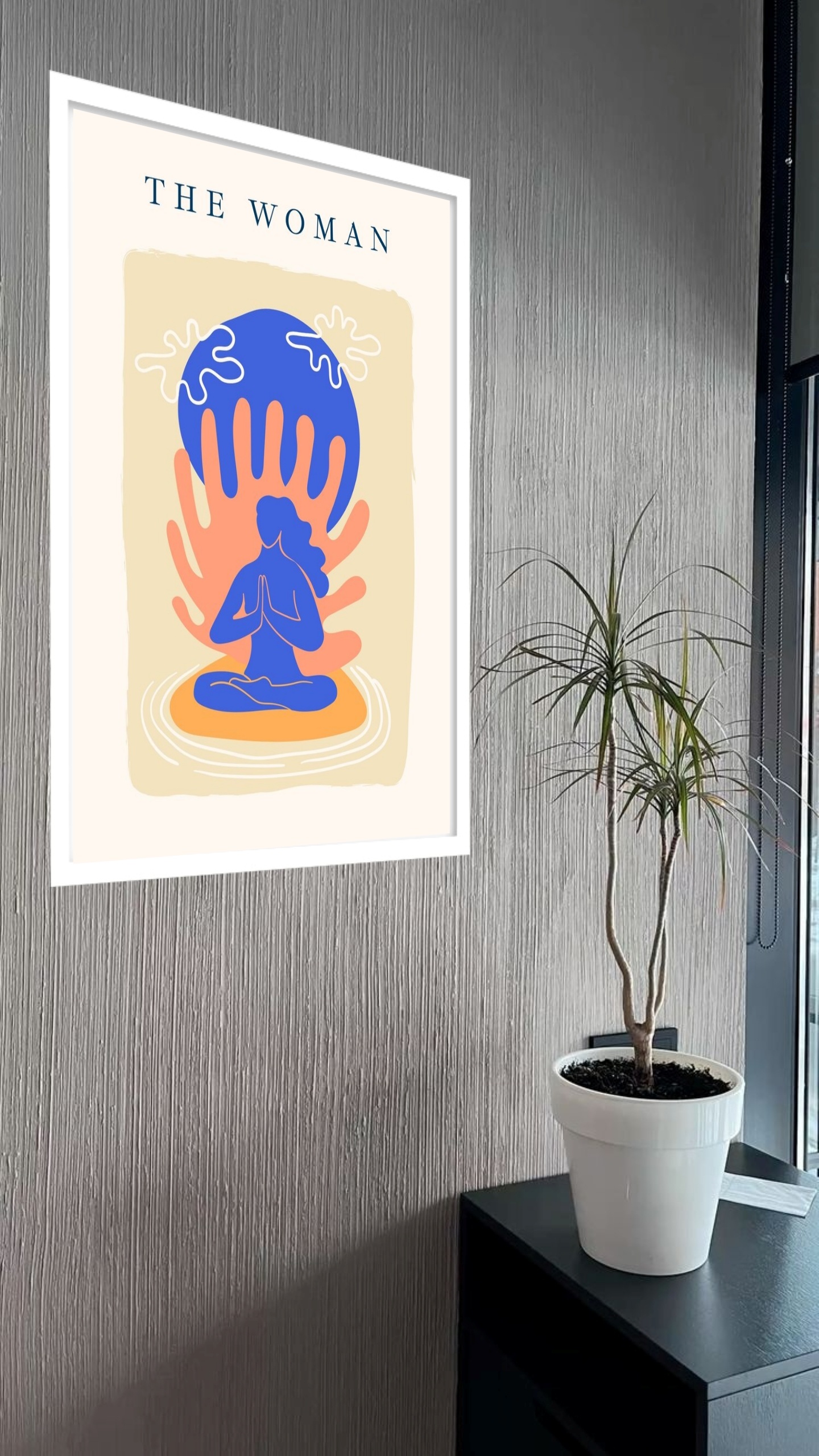 Quadro Decorativo Matisse The Woman - 70x50 cm