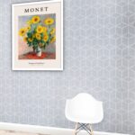 Quadro Decorativo Monet Bouquet of Sunflowers - 70x50 cm