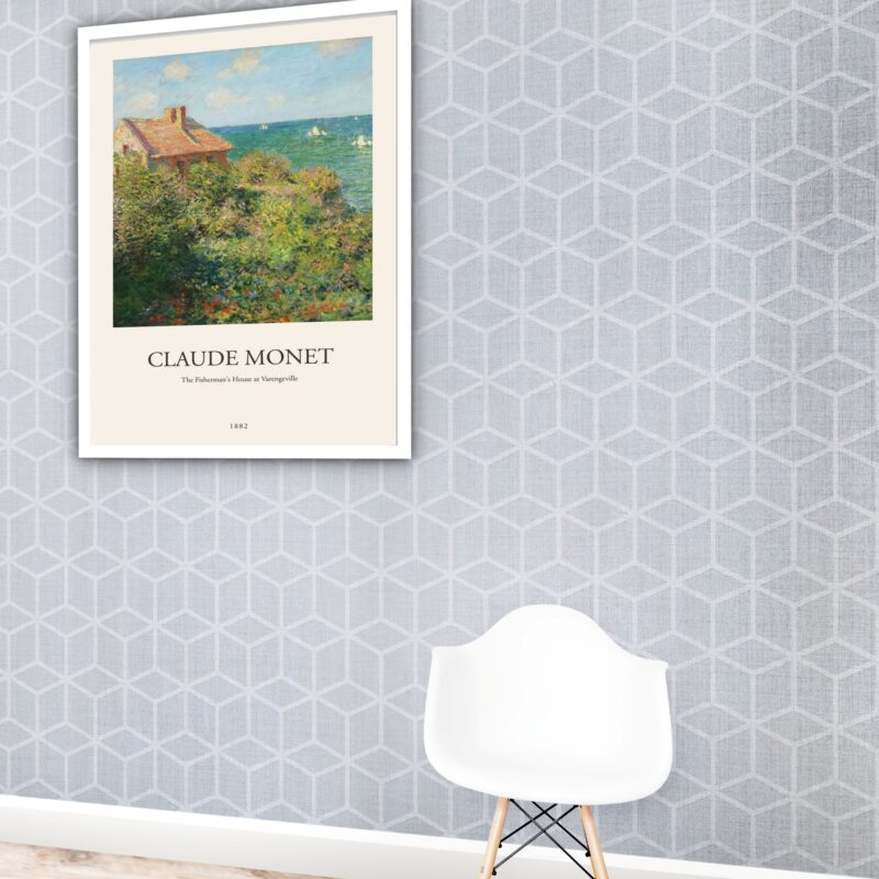 Quadro Decorativo Monet The Fisherman's House - 70x50 cm