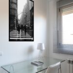 Quadro Decorativo New York Pedestres - 70x50 cm