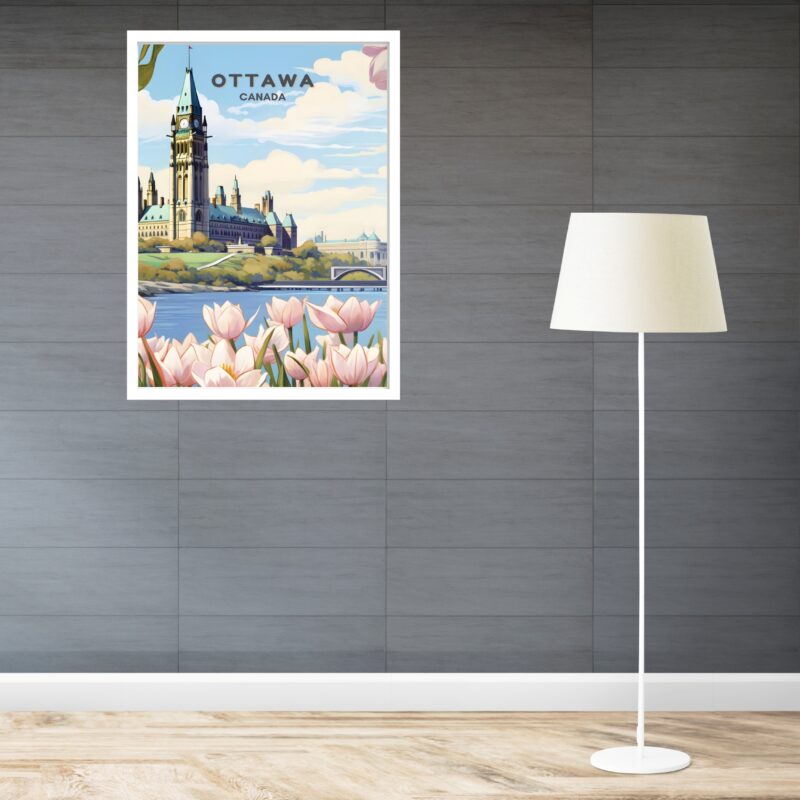 Quadro Decorativo Ottawa Canadá - 70x50 cm