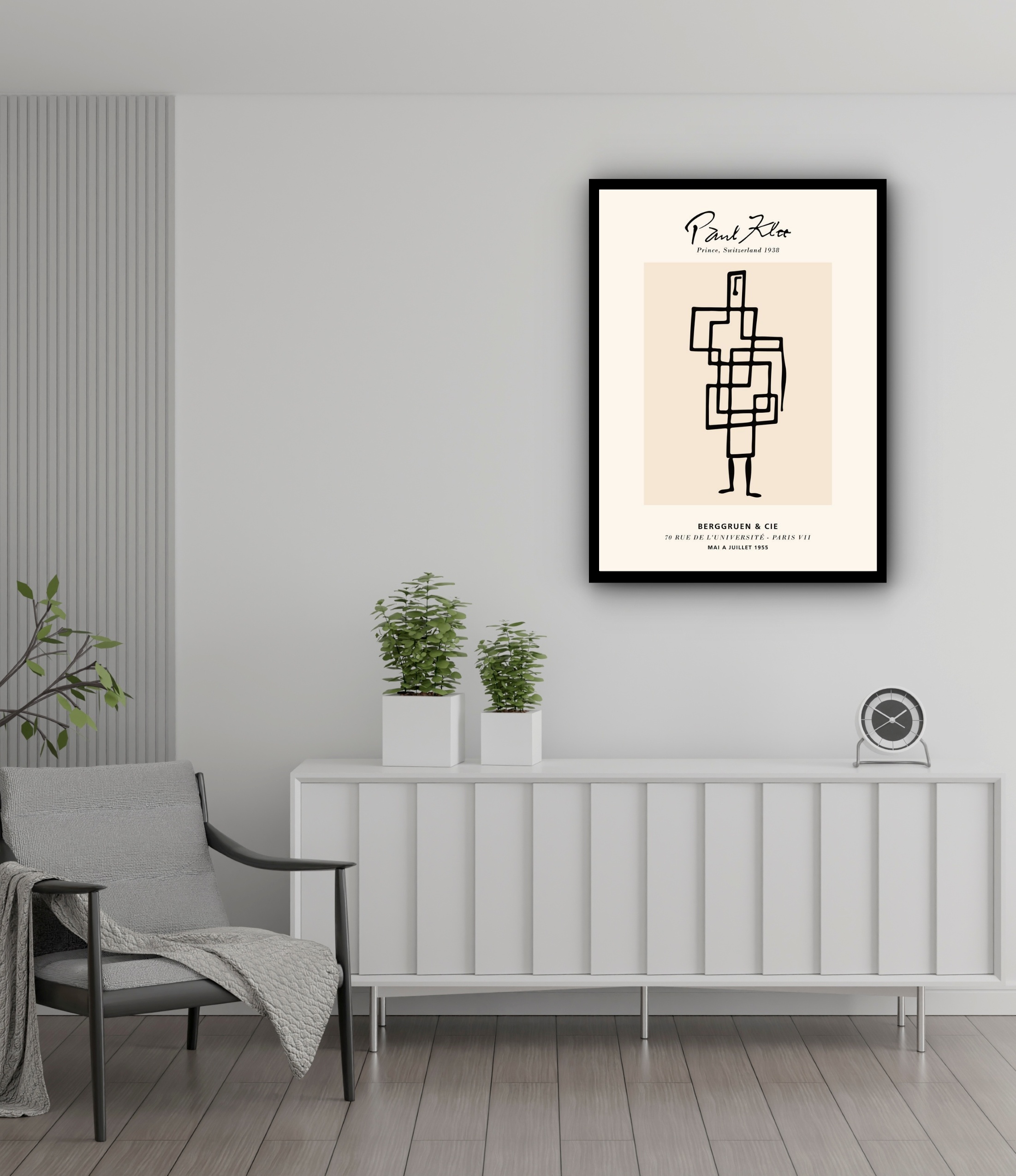 Quadro Decorativo Paul Klee The Prince - 70x50 cm