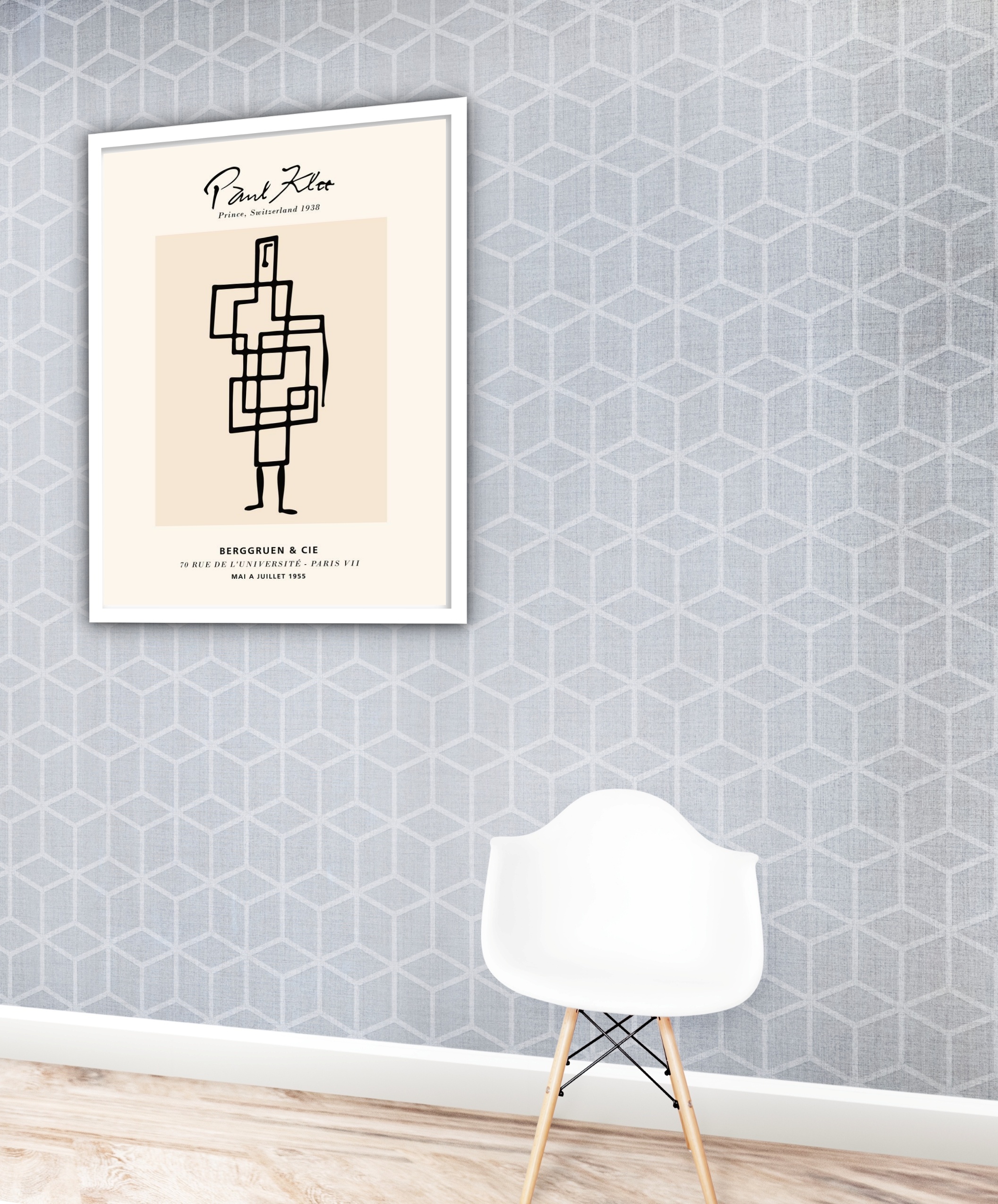 Quadro Decorativo Paul Klee The Prince - 70x50 cm