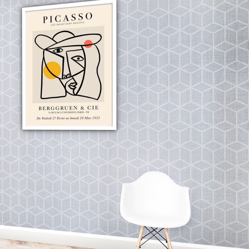 Quadro Decorativo Picasso Berggruen & Cie - 70x50 cm