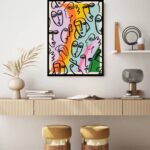 Quadro Decorativo Picasso Groundbreaking Faces - 70x50 cm