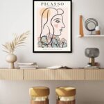 Quadro Decorativo Picasso Maison de La Pensée - 70x50 cm