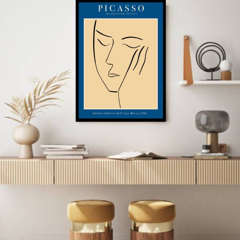 Quadro Decorativo Picasso The Girl - 70x50 cm
