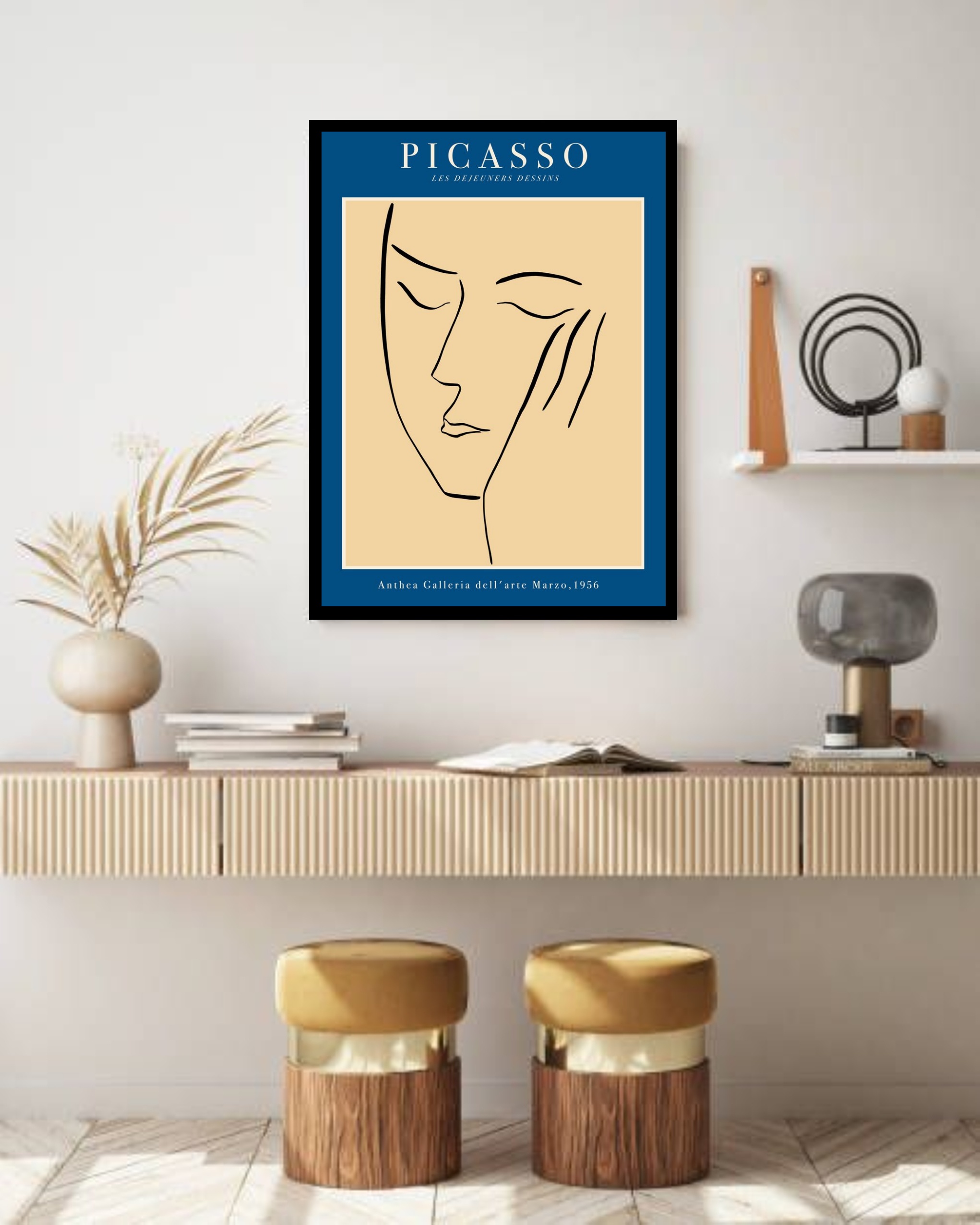 Quadro Decorativo Picasso The Girl - 70x50 cm