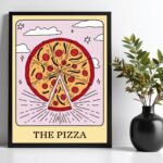 Quadro Decorativo Pizza - Carta Tarot