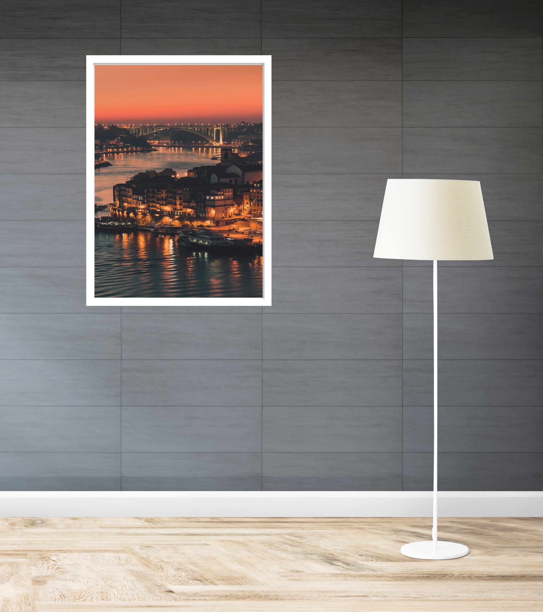 Quadro Decorativo Porto Portugal Fotografia - 70x50 cm