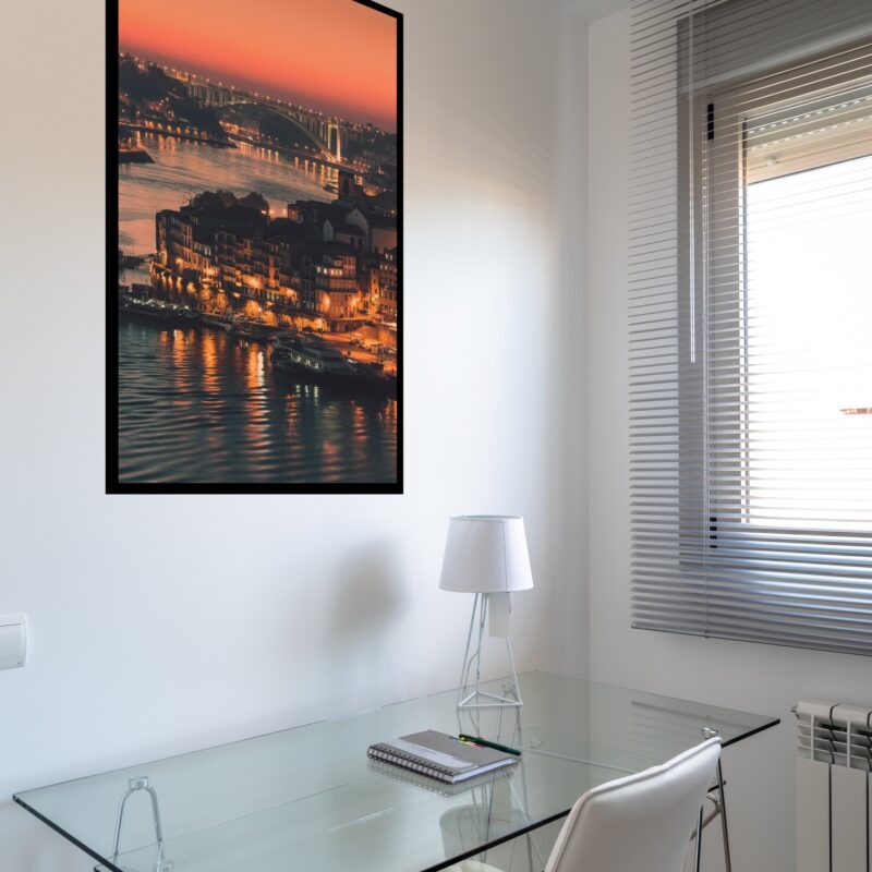 Quadro Decorativo Porto Portugal Fotografia - 70x50 cm