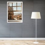 Quadro Decorativo Porto Portugal Janela - 70x50 cm