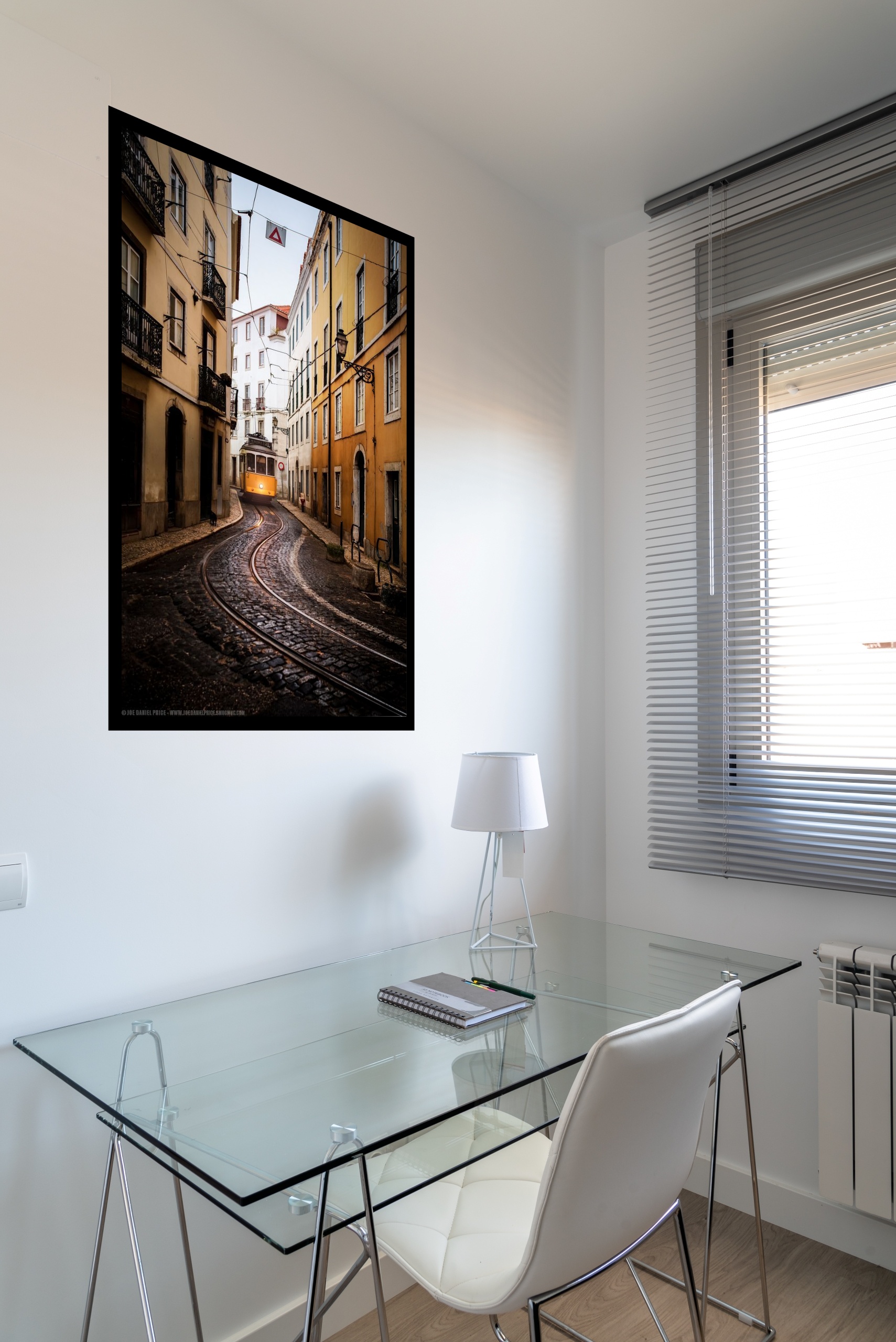 Quadro Decorativo Portugal Bondinho - 70x50 cm