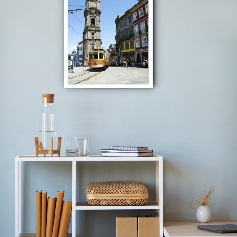 Quadro Decorativo Portugal Torre dos Clérigos - 70x50 cm