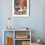 Quadro Decorativo Poster Amsterdam - 70x50 cm