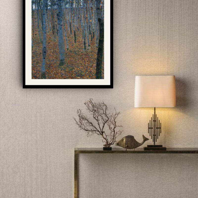 Quadro Decorativo Poster Obra Gustav Klimt - 70x50 cm