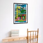 Quadro Decorativo Poster Salvador Bahia - 70x50 cm