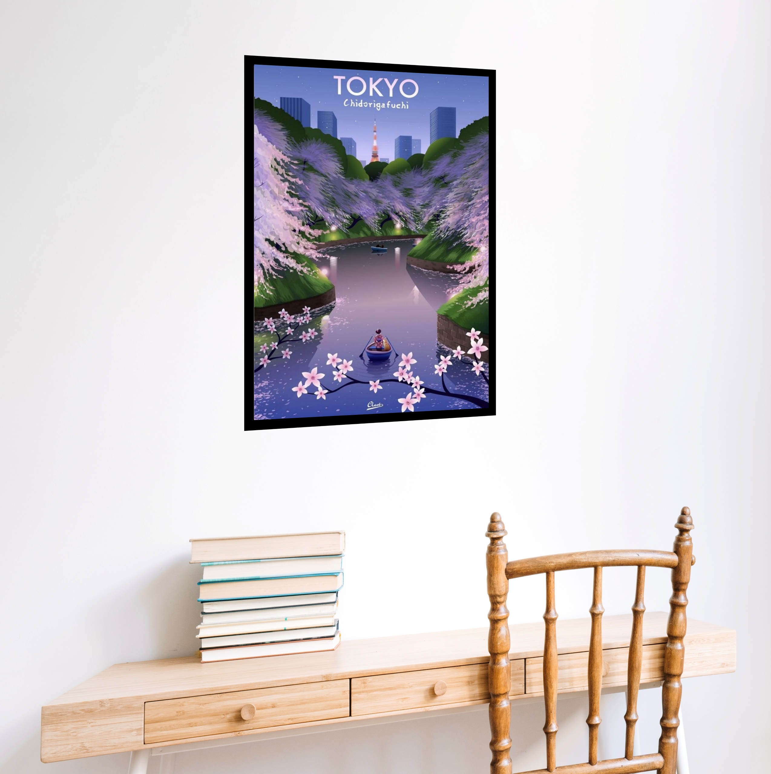 Quadro Decorativo Poster Tokyo Japão - 70x50 cm