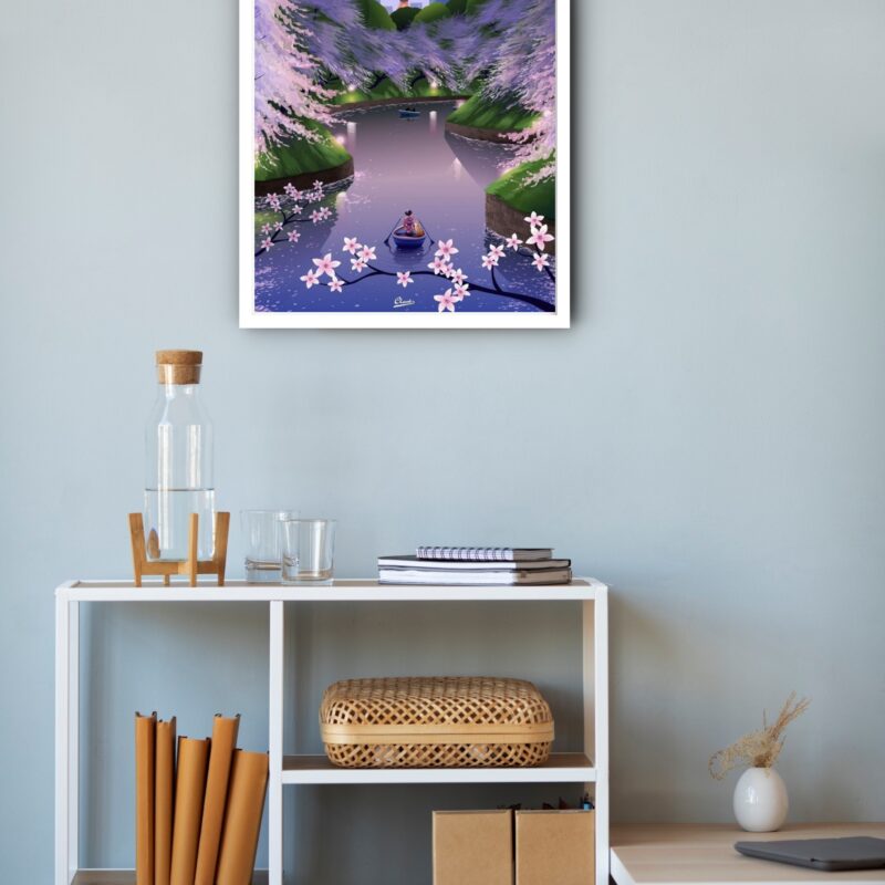Quadro Decorativo Poster Tokyo Japão - 70x50 cm