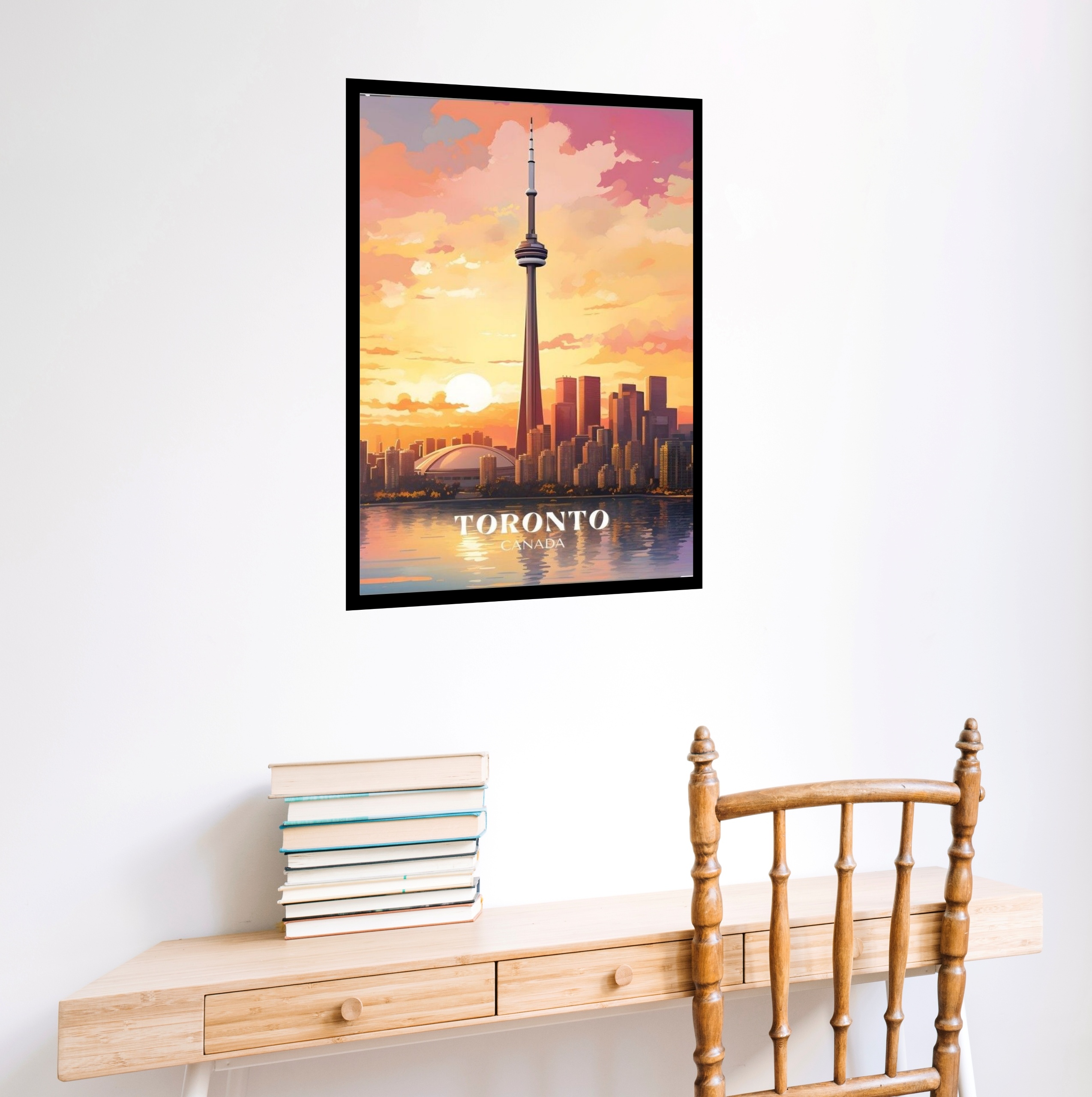 Quadro Decorativo Poster Toronto Canada - 70x50 cm