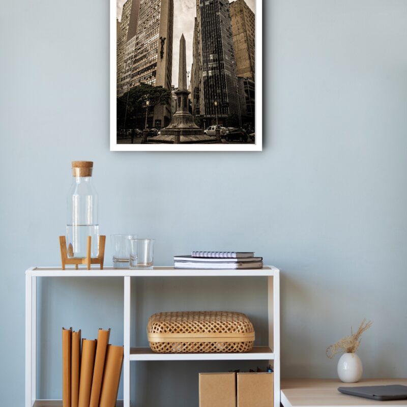 Quadro Decorativo Praça Sete Belo Horizonte - 70x50 cm