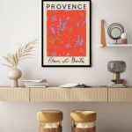 Quadro Decorativo Provence Flower Market - 70x50 cm